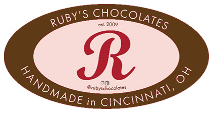 Ruby's Chocolates logo
